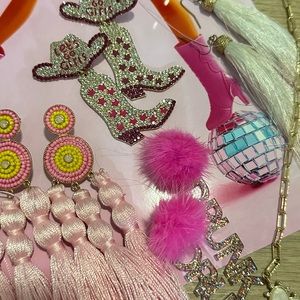 Cowgirl Austin Earrings bachelorette jewelry set 💕🪩🤠